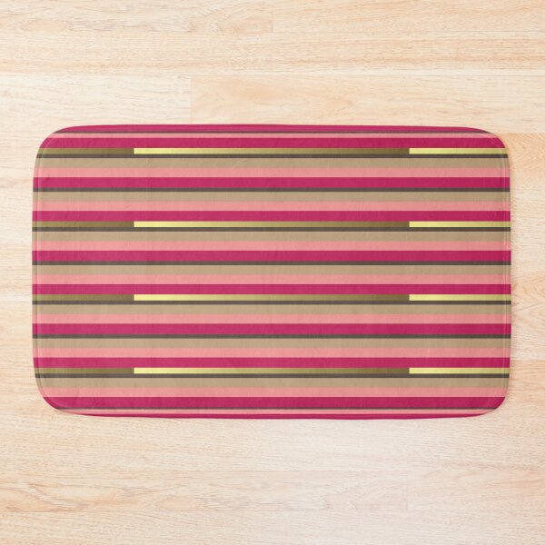 Item preview, Colorful Pink Straight lines Patterns  designed and sold by BeccaKenDesigns.