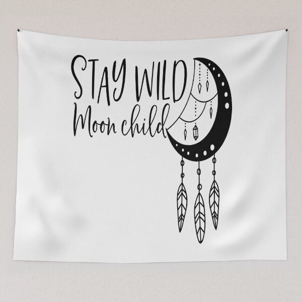 Item preview, Stay Wild Moon Child designed and sold by Poetic Patterns Studio.
