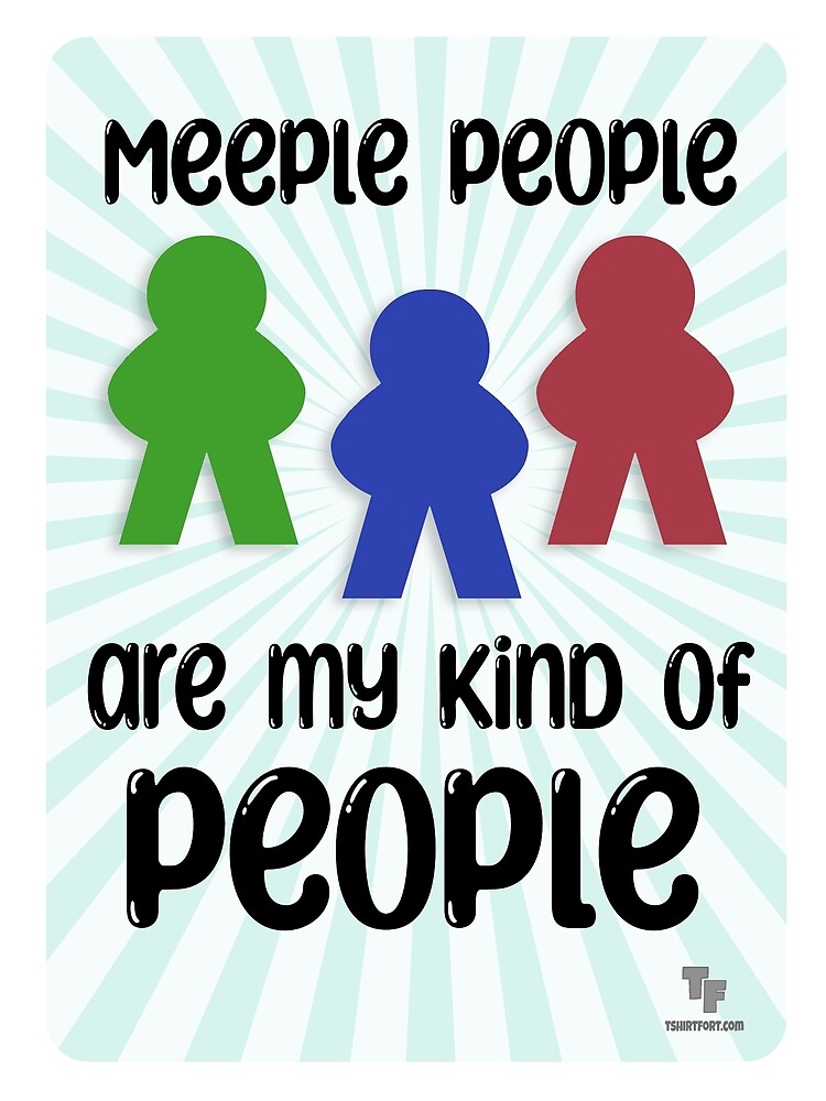 Wooden Board Game Meeple People (clearance)