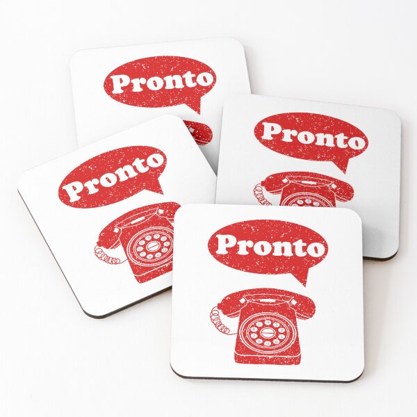 Item preview, Pronto Italian greeting  Retro Telephone designed and sold by piedaydesigns.