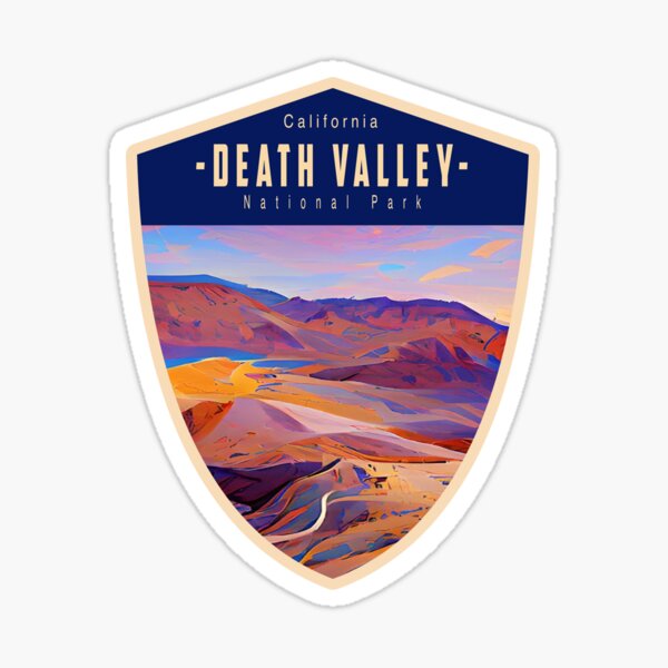 Nevada California Travel Death Valley National Park - Death Valley Sticker