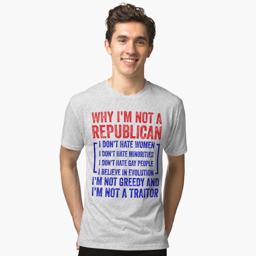 Why I'm Not A Republican I'm Not Creedy Tshirt Why I'm Not A Republican I'm Not Creedy Tshirt