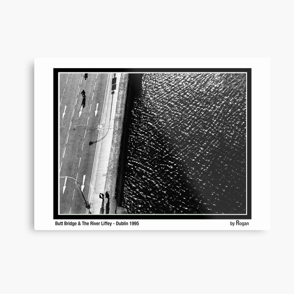 Butt Bridge & the River Liffey Dublin City Metal Print
