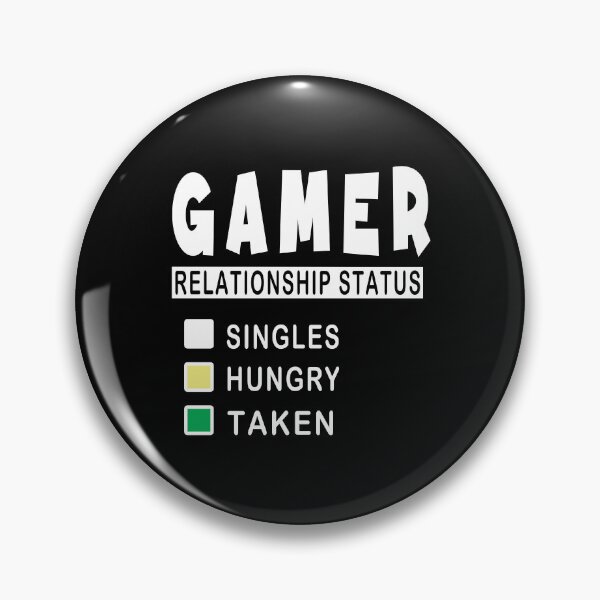 Item preview, Funny Gamer Relationship Status designed and sold by Tiziza.