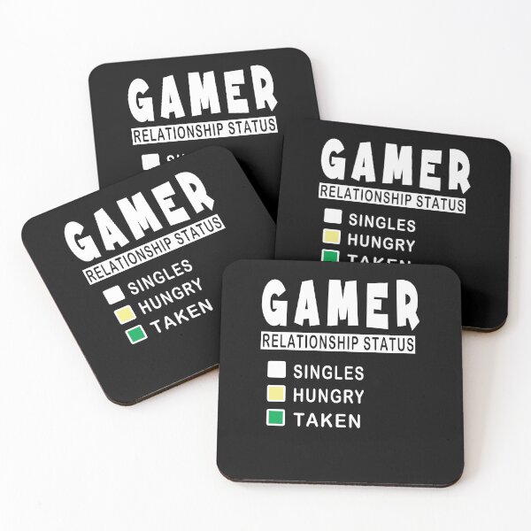 Item preview, Funny Gamer Relationship Status designed and sold by Tiziza.