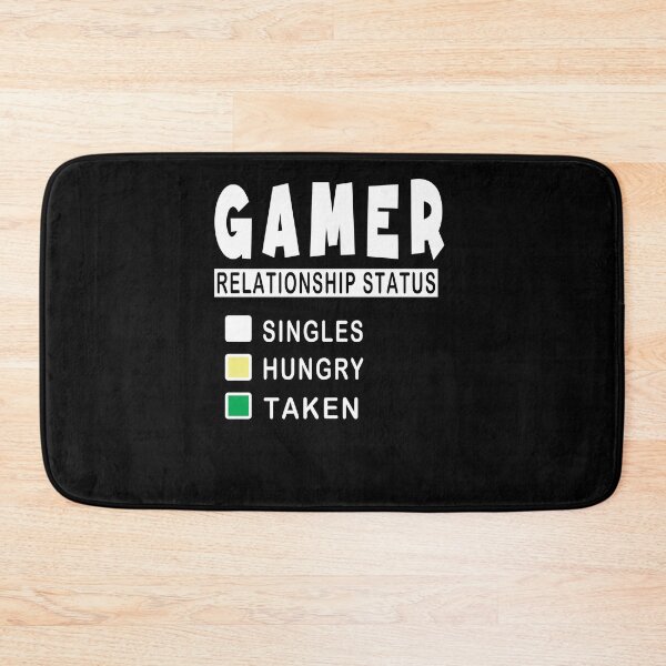 Item preview, Funny Gamer Relationship Status designed and sold by Tiziza.