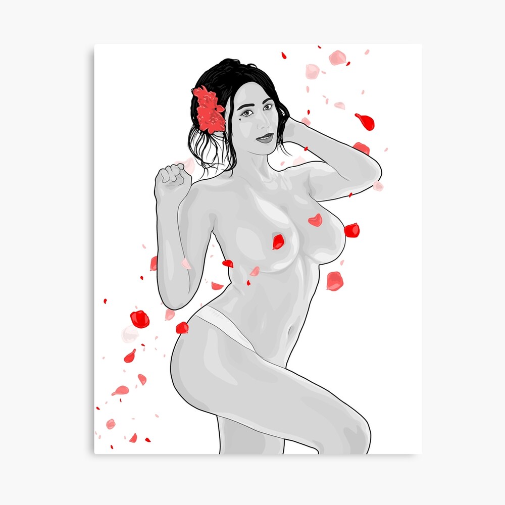Lady with a rose cloud (Akame Reiran) Photographic Print for Sale by  ABGportrait | Redbubble