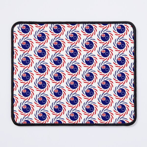 Item preview, Cook Islander American Multinational Patriot Flag Series designed and sold by Carbon-Fibre Media.