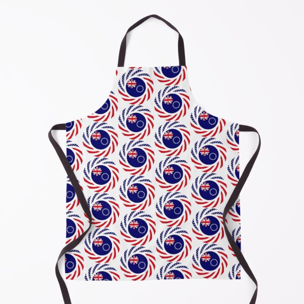Item preview, Cook Islander American Multinational Patriot Flag Series designed and sold by Carbon-Fibre Media.
