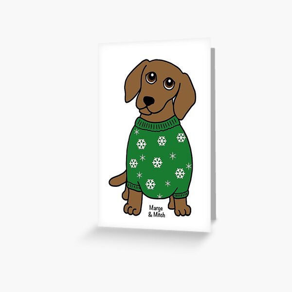 Dachshund christmas outlet jumper for dog