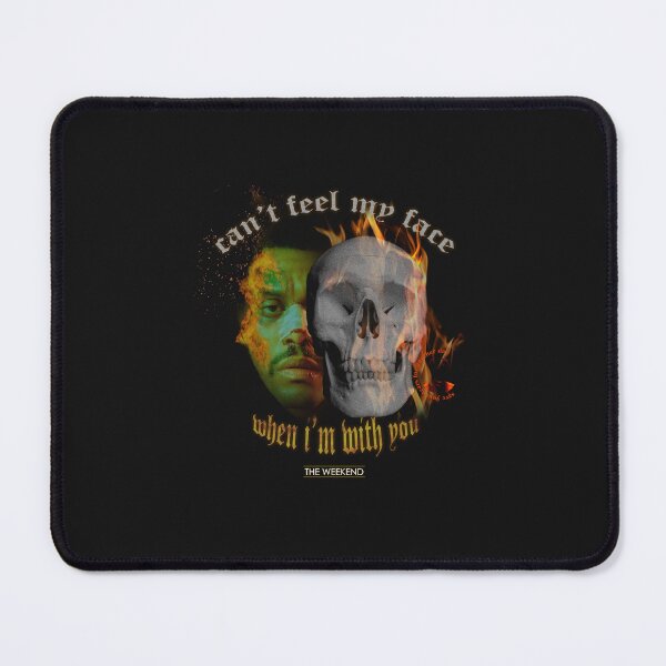 Item preview, fired skull i can't feel my face when i am with you designed and sold by mona mour.