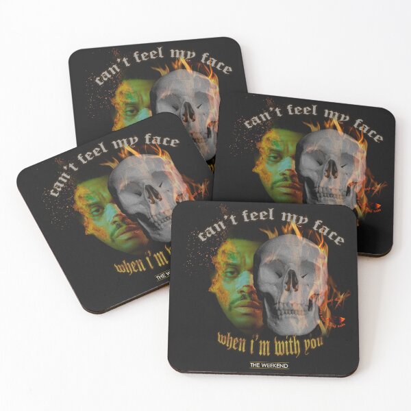 Item preview, fired skull i can't feel my face when i am with you designed and sold by mona mour.
