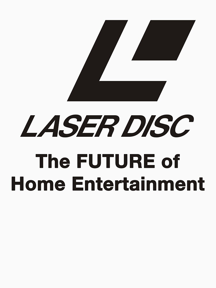 "LASERDISC THE FUTURE" Tshirt for Sale by tardisbabes Redbubble