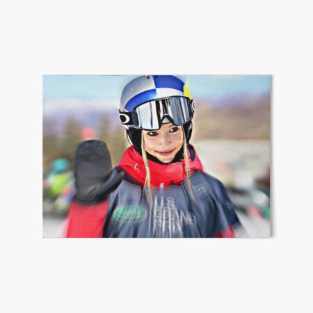 Eileen gu freestyle skier Canvas Print for Sale by Fizashop