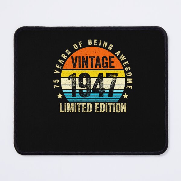 Item preview, Vintage 1947 75th Birthday 75 Years Being Awesome Funny Bday designed and sold by Leslie Smith.