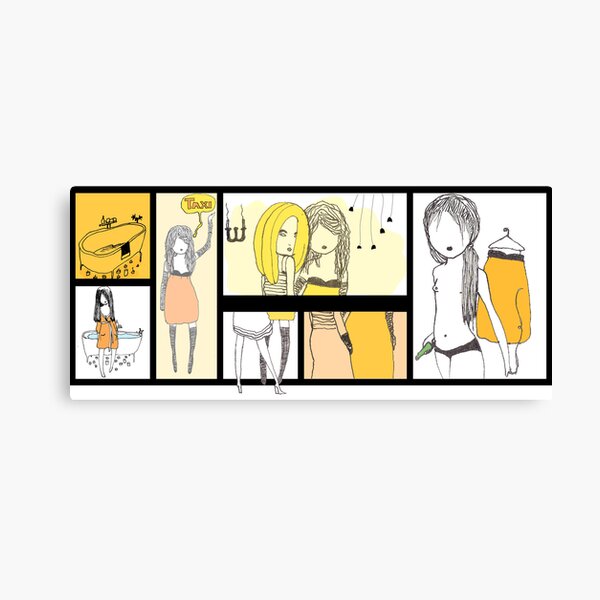 Part of the In Crowd Canvas Print