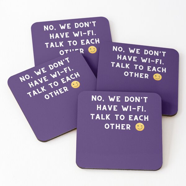 Item preview, No, we don't have Wi-fi  designed and sold by Lovemydesigns.