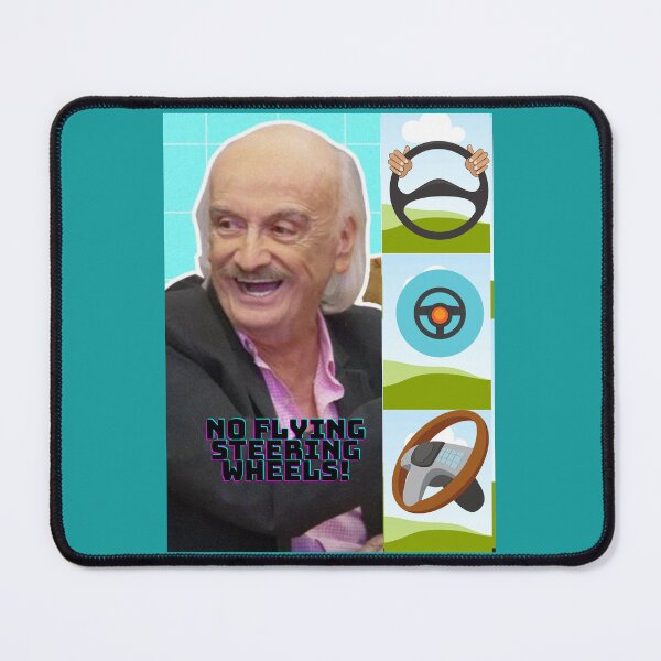 Item preview, NO FLYING STEERING WHEELS! - Ruben Rabasa I think You Should Leave designed and sold by sweetees4u.