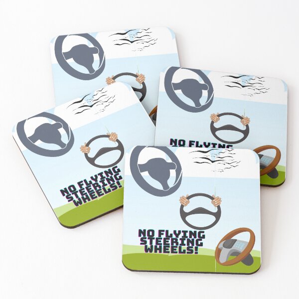 Item preview, NO FLYING STEERING WHEELS! - Ruben Rabasa I think You Should Leave designed and sold by sweetees4u.