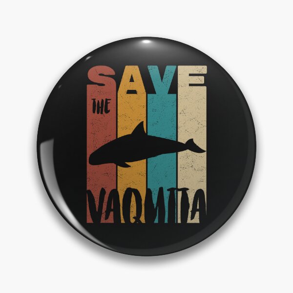 Item preview, Save The Vaquita, Retro Vintage Design, Earth Day designed and sold by PROMEN Creativity.
