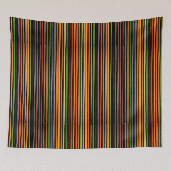 Item preview, Vertical multi-colored stripes designed and sold by Becky Hunter.