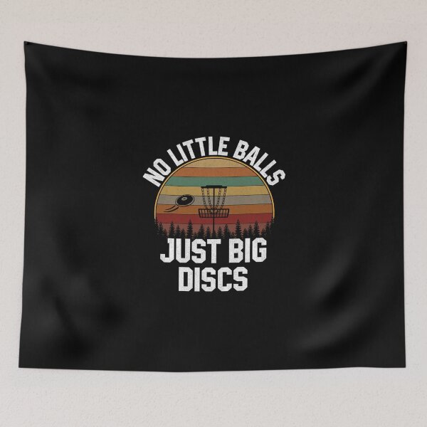Item preview, No Little Balls Just Big Discs Funny Disc Golf Classic T-Shirt designed and sold by jacksrome6.
