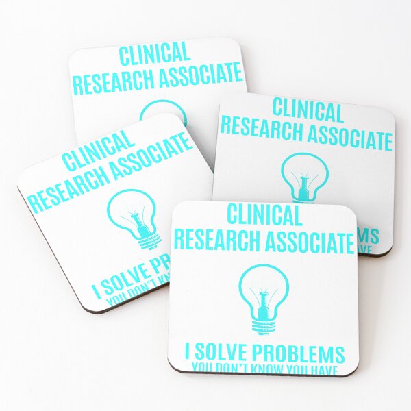 Item preview, Clinical Research Associate - I Solve Problems Job Gift designed and sold by melissaval2.