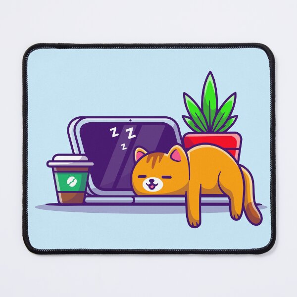 Item preview, Cat Nap with Coffee designed and sold by Mr7Williams.