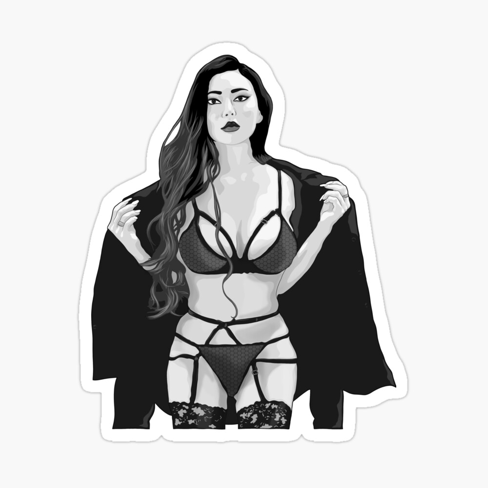 Rae Lil Black Coat Greeting Card for Sale by ABGportrait | Redbubble
