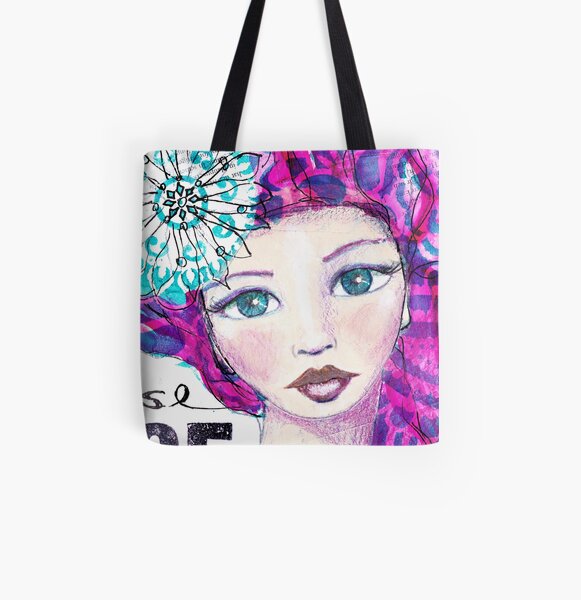 I choose peace Allover-Print Tote Bag