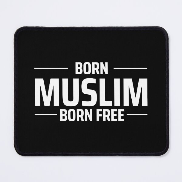 Item preview, born muslim quote - islamic art quotes 2 designed and sold by EfenDesign.