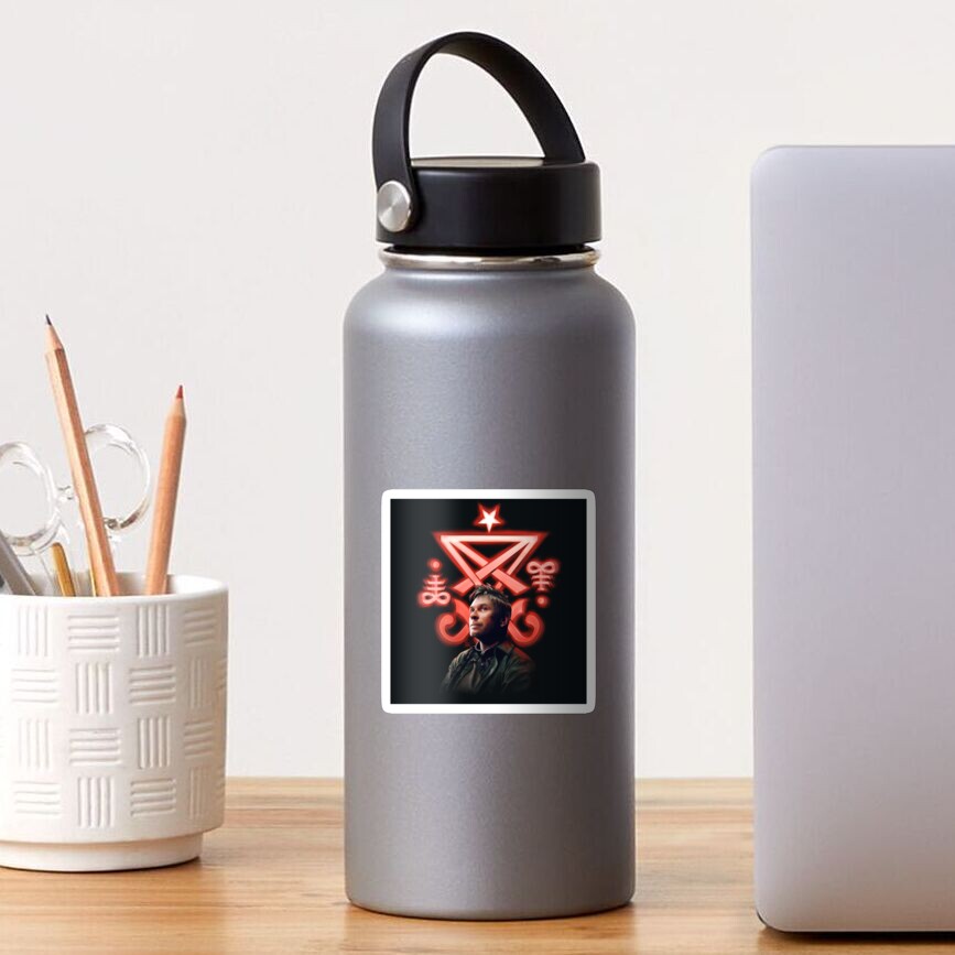 Lucifer Supernatural Digital Painting Sticker