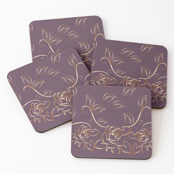 Item preview, Roses Copper Outline designed and sold by ChantalDesign.