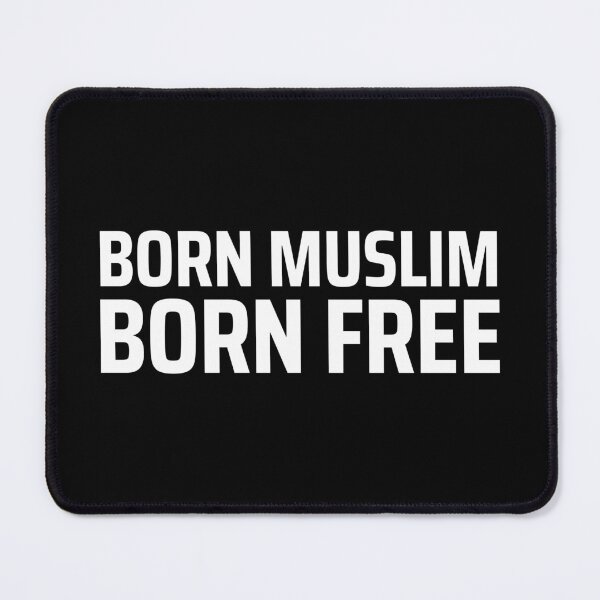 Item preview, born muslim quote - islamic art quotes 3 designed and sold by EfenDesign.
