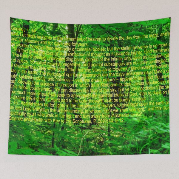 Item preview, Genesis 1: 14, 15 MBE Art designed and sold by Alicefish.