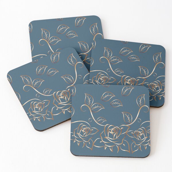 Item preview, Roses Copper Outline designed and sold by ChantalDesign.