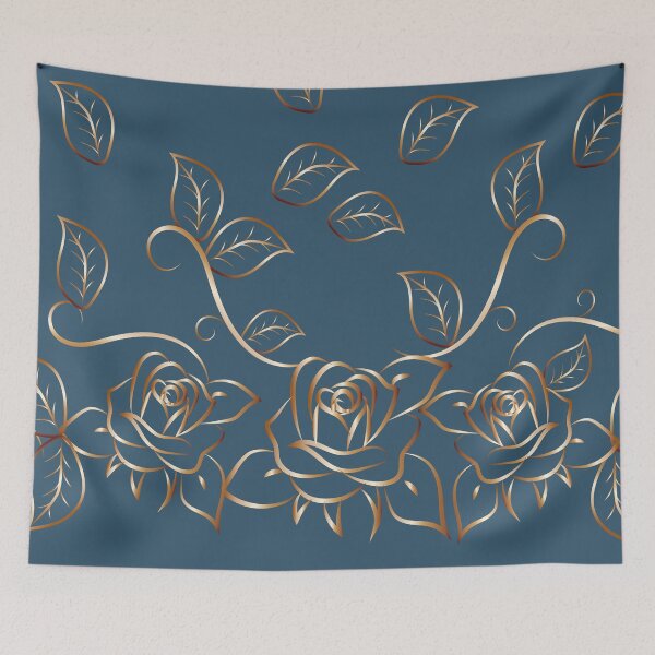 Item preview, Roses Copper Outline designed and sold by ChantalDesign.