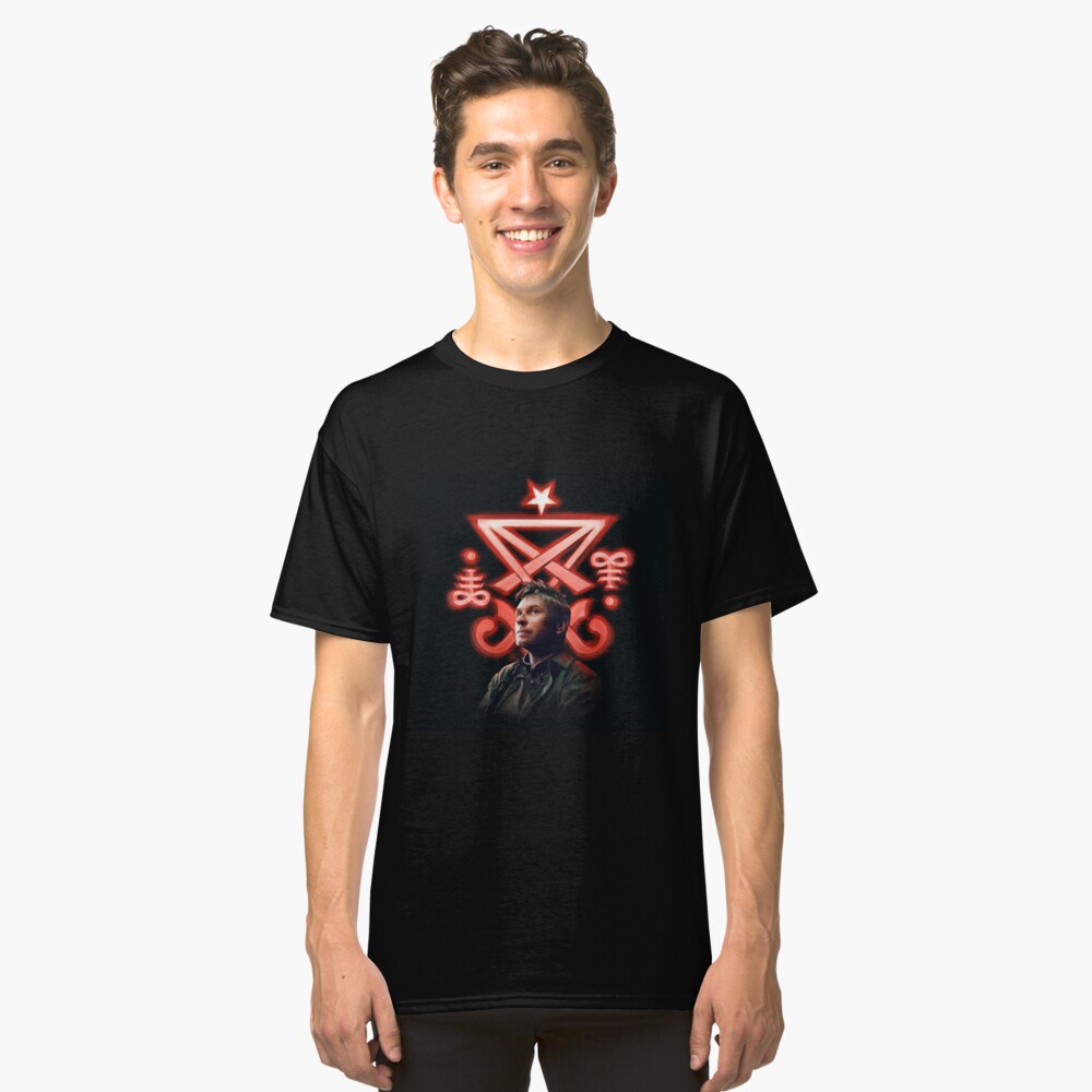 Lucifer Supernatural Digital Painting Classic T-Shirt