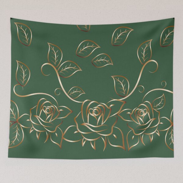Item preview, Roses Copper Outline designed and sold by ChantalDesign.