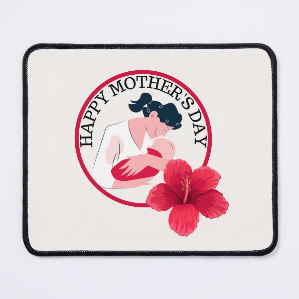Item preview, Comforting And Loving Mom With Cute Baby - Happy Mother's Day designed and sold by Vero De.