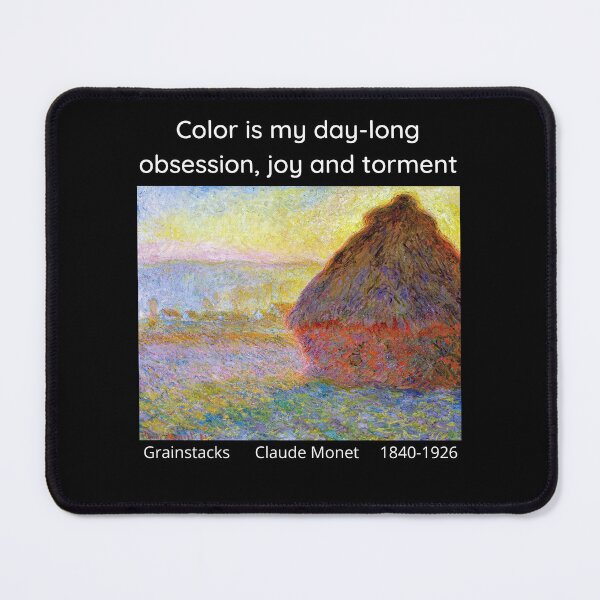 Item preview, Claude Monet, Grainstacks 1891 designed and sold by Michael Dietrich.