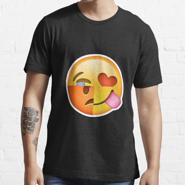 Emoji , Confused, love, Angry, Toungue out, happy Essential T-Shirt