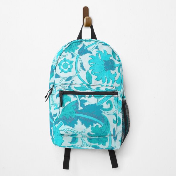 Item preview, Ocean Blue Colour Floral Lodden Pattern designed and sold by fowons.