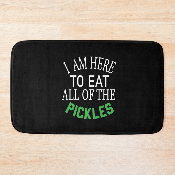 Item preview, I'm Here to Eat All the Pickles  designed and sold by ASSOUKI9.