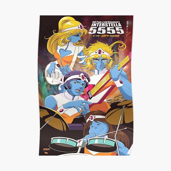 "interstella 5555 " Poster for Sale by timothysaylor | Redbubble