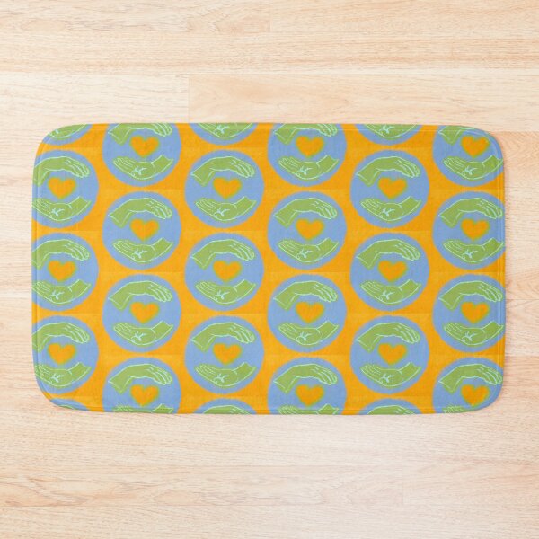 Item preview, Heart in Hands, Yellow Digital Screenprint, Center Love in Our Communities designed and sold by fancysarah.