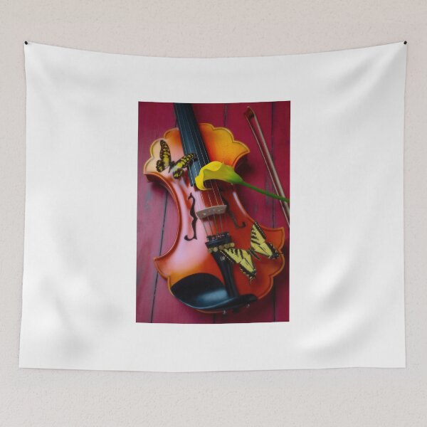 Item preview, Baroque Violin And Butterflies designed and sold by Garry Gay.