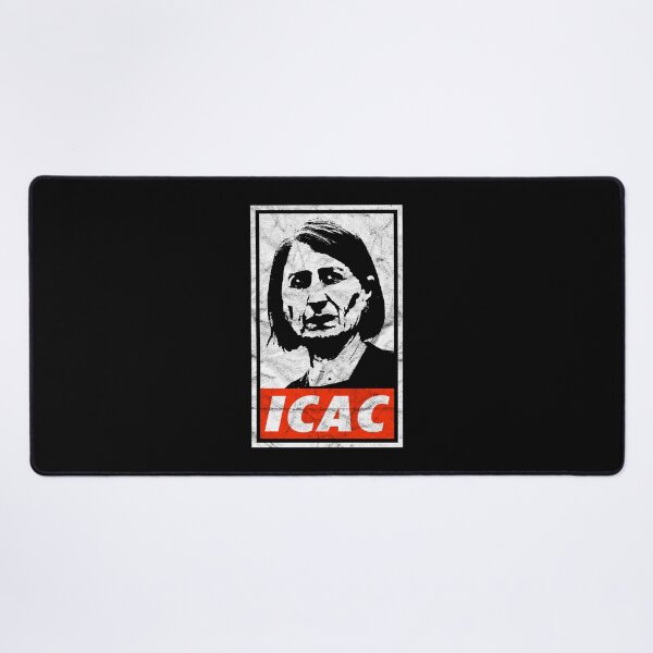 Item preview, ICAC (Black Worn Look) designed and sold by politicalamity.