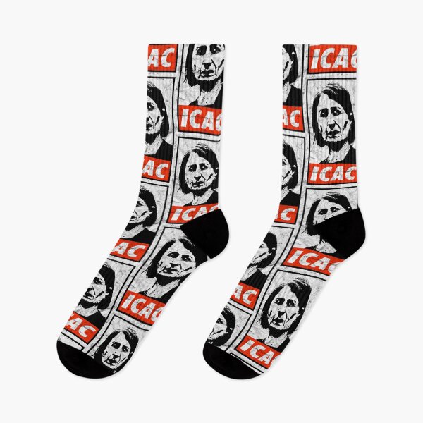 Item preview, ICAC (Black Worn Look) designed and sold by politicalamity.