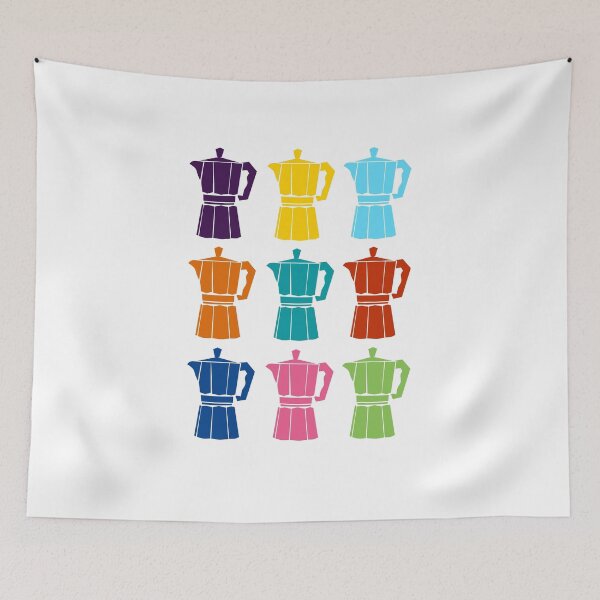 Item preview, Coffee Pot Rainbow designed and sold by otterpaint.
